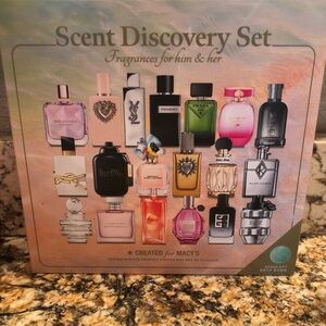 Macy’s 20pc Scent Discovery Set For Him and Her Sample Gift Set Kit
